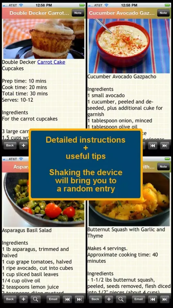 Paleo Recipes Plus+ Screenshots