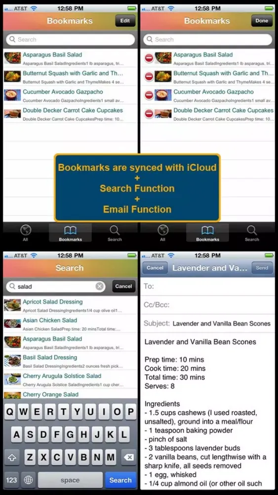 Paleo Recipes Plus+ Screenshots