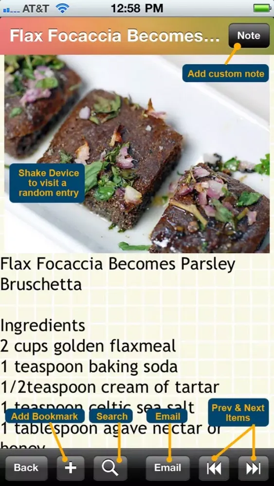 Paleo Recipes Plus+ Screenshots