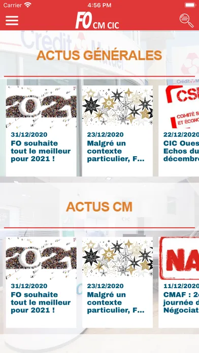 Tangkapan skrin FO CM CIC