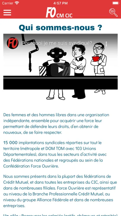 Tangkapan skrin FO CM CIC