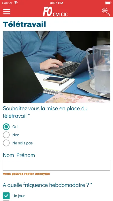 Tangkapan skrin FO CM CIC