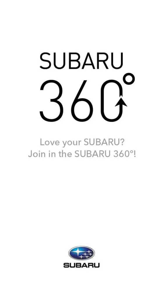Capturas de tela do SUBARU 360°