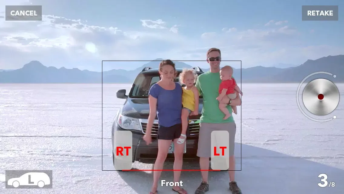 Capturas de tela do SUBARU 360°