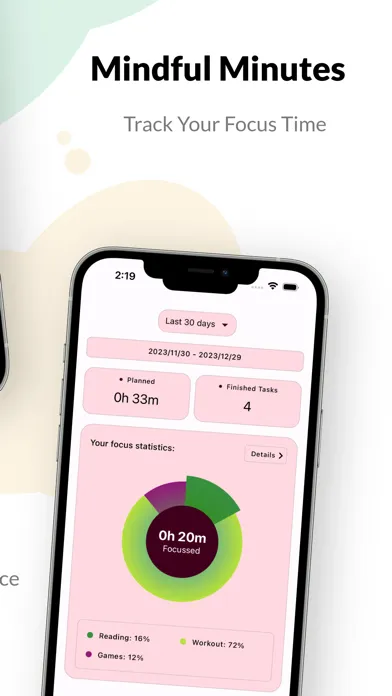 ภาพหน้าจอของ Calm: Focus, Meditate & Sleep