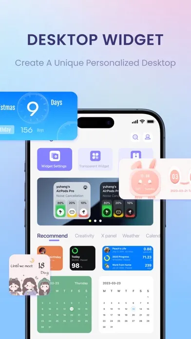 Capturas de pantalla de Focus Widgets - Lock & Home