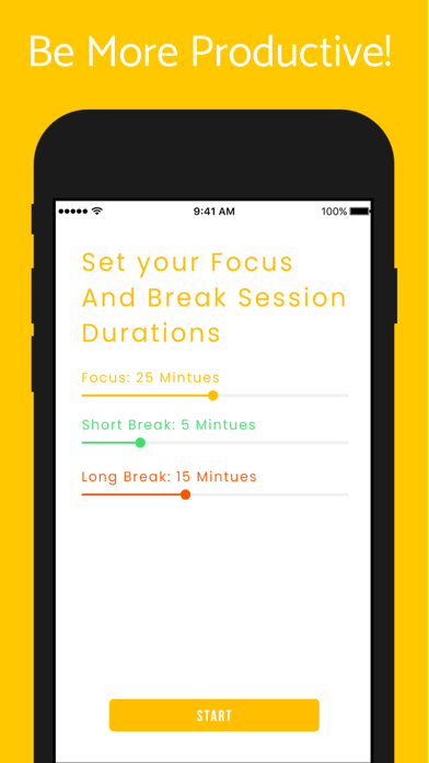 Focus Timer pomo, focus keeper Screenshots
