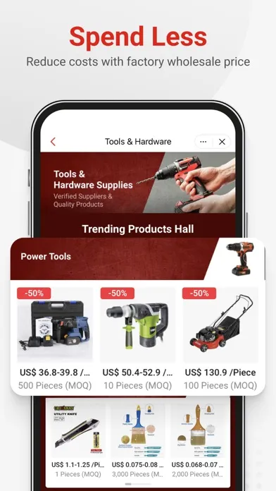 Zrzuty ekranu Made-in-China B2B Trade App
