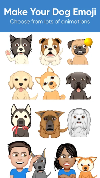 Dog Emoji Designer Screenshots
