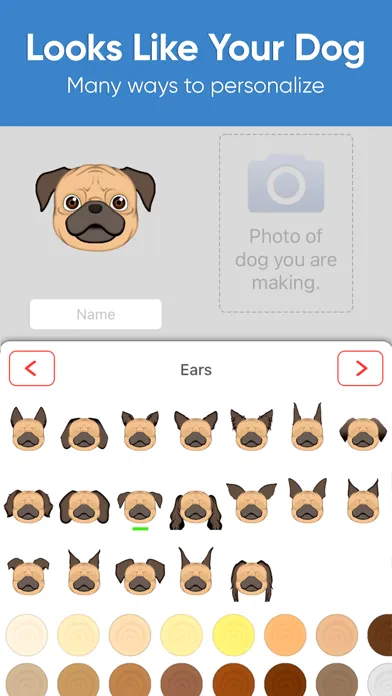 Dog Emoji Designer Screenshots