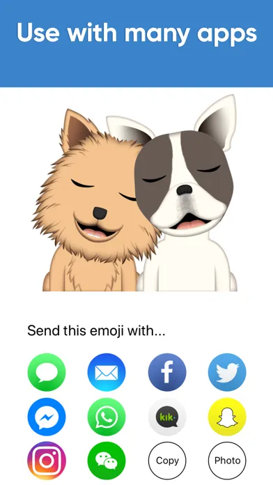 Dog Emoji Designer Screenshots
