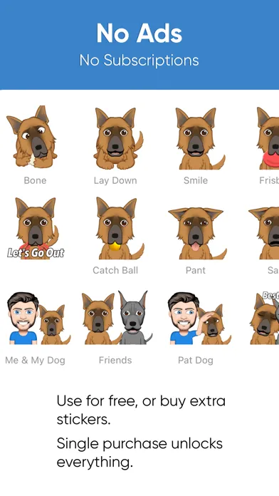 Dog Emoji Designer Screenshots