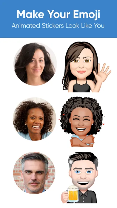 Ảnh chụp màn hình của Emoji Me Sticker Maker