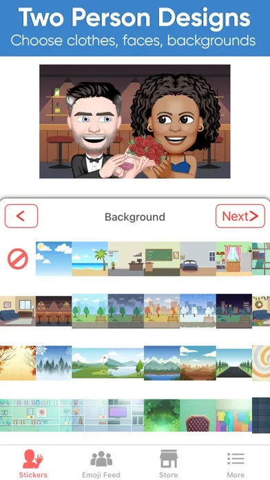Ảnh chụp màn hình của Emoji Me Sticker Maker