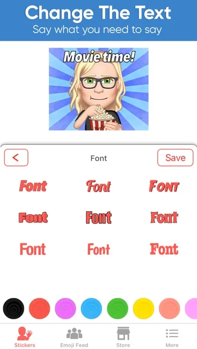 Ảnh chụp màn hình của Emoji Me Sticker Maker