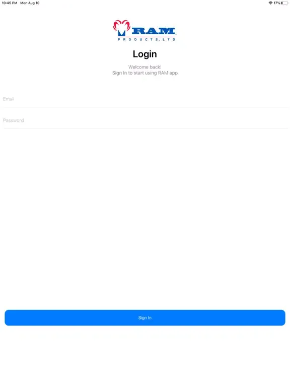 RamProducts iPad  Screenshots