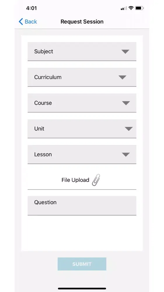 Capturas de tela do FEV Tutor - Edmentum Mobile