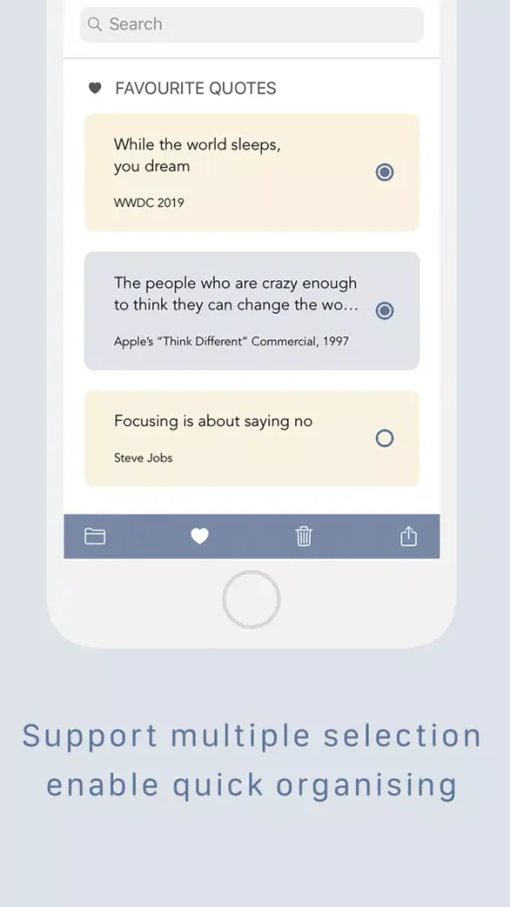 Capturas de tela do Quotes: Let's collect quotes