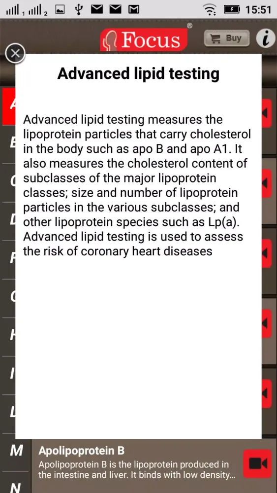 Tangkapan layar Cholesterol - Medical Dict.