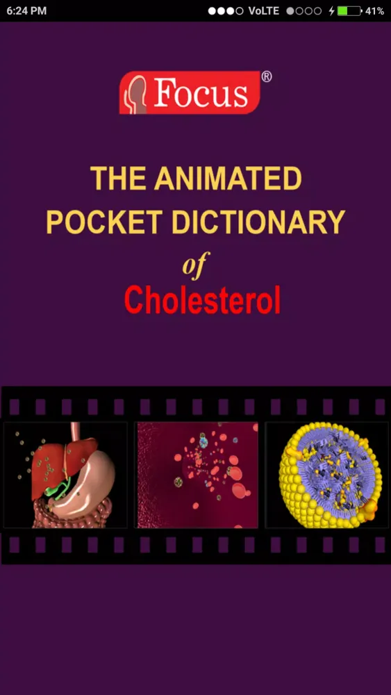 Tangkapan layar Cholesterol - Medical Dict.