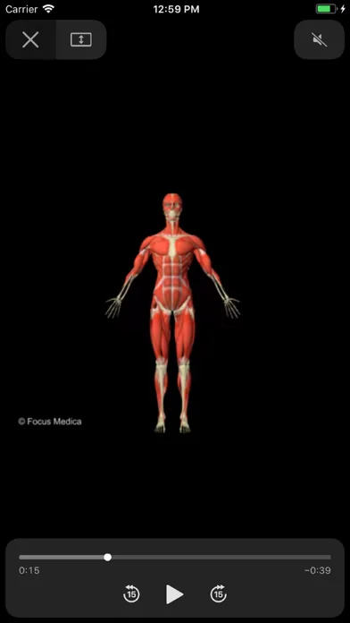 Tangkapan skrin Junior Anatomy Atlas