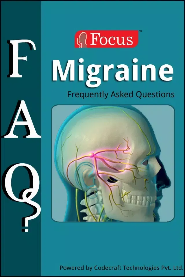 Tangkapan skrin Migraine FAQ