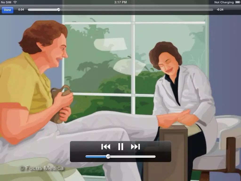 Скриншоты Animated Quick Reference Guide - DiabeticFoot iPad 