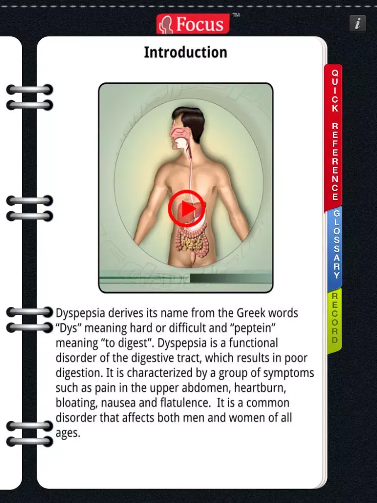 Скриншоты Animated Quick Reference Guide - Dyspepsia iPad 