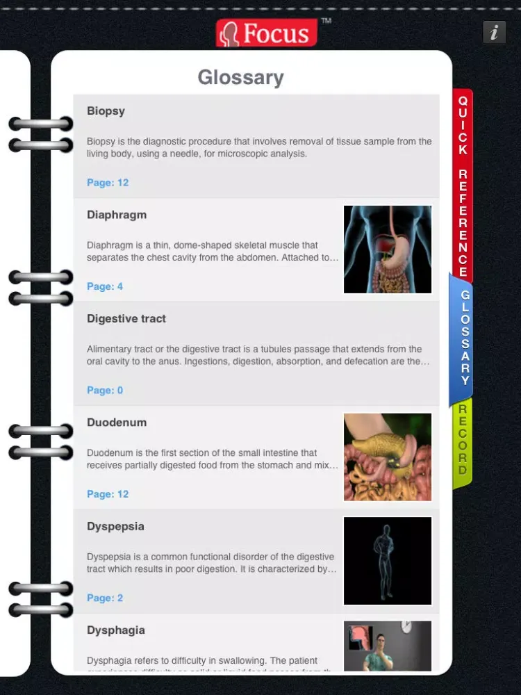 Скриншоты Animated Quick Reference Guide - Dyspepsia iPad 