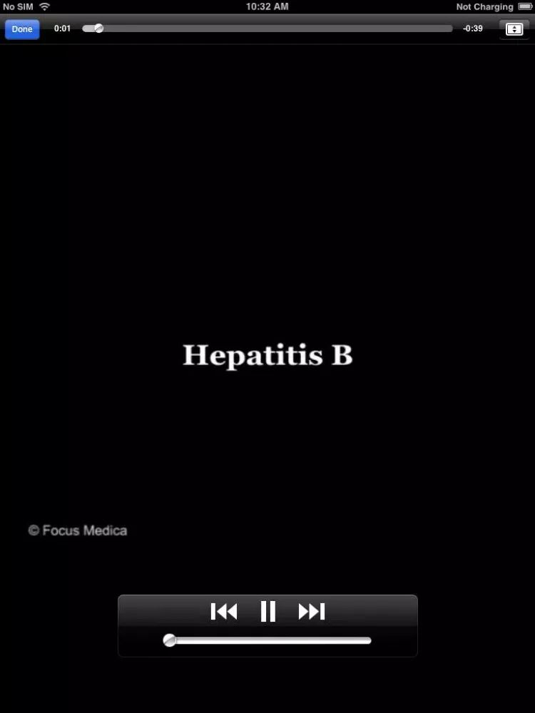 Animated Quick Reference Guide - HepatitisB iPad  Ekran Görüntüleri