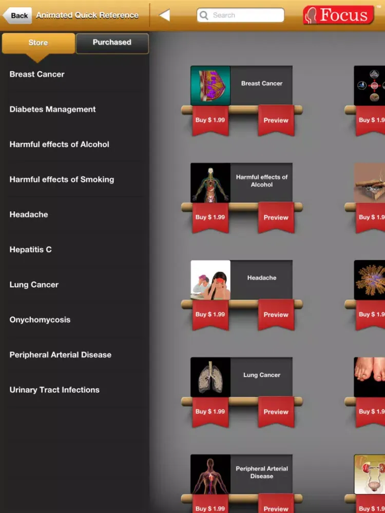 Animated Quick Reference iPad 应用截图