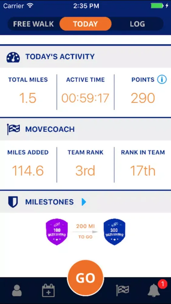 ภาพหน้าจอของ Movecoach Moves Amazon