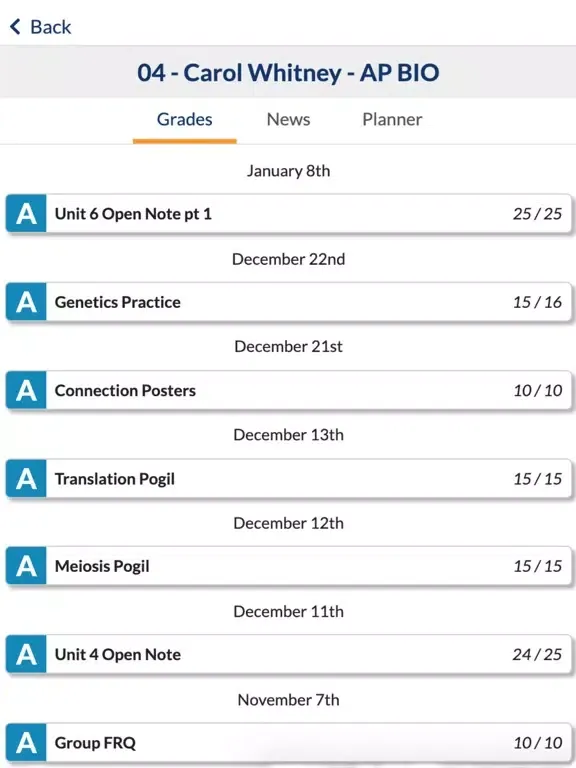 Woodland Park Academy Focus iPad 应用截图