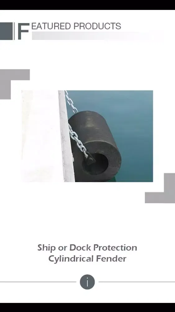 XINCHENG pneumatic fender سکرین شاٹس