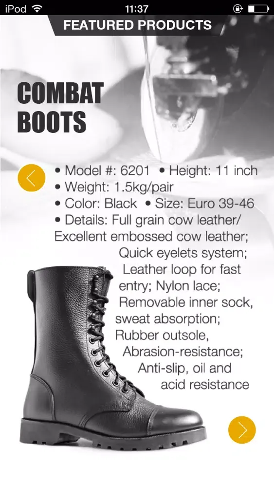 Capturas de pantalla de Milforce Military Boots