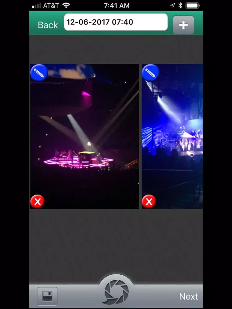 Capturas de pantalla de PixnTell iPad 