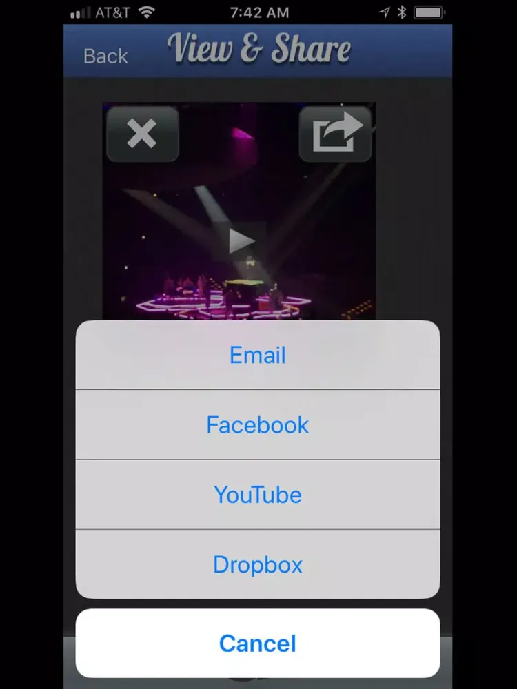 Capturas de pantalla de PixnTell iPad 
