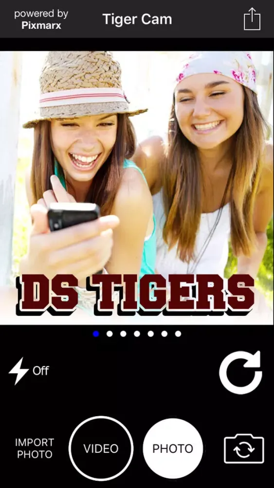Tangkapan skrin Tiger-Cam