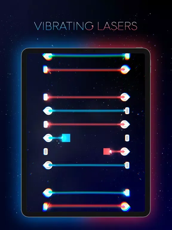 صور Duo Square - red and blue iPad 