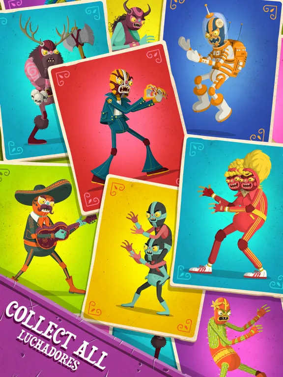 Louie Lucha iPad  Screenshots