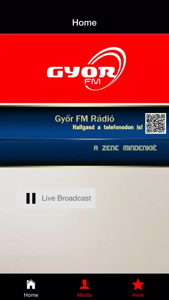 Győr FM 스크린샷