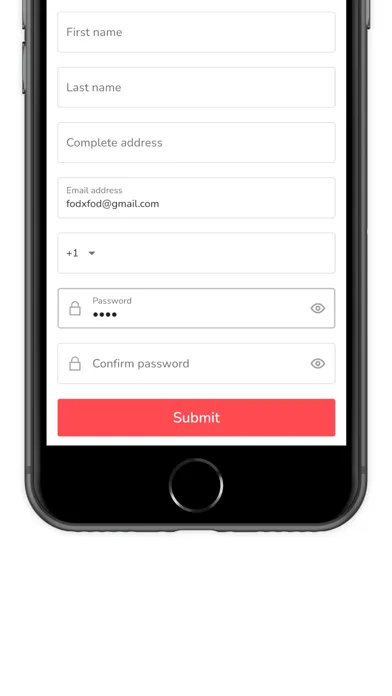 Capturas de pantalla de FoodxFood Courier