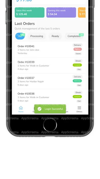 FoodxFood Merchant سکرین شاٹس