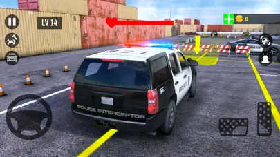 Police Car Parking Real Car 스크린샷