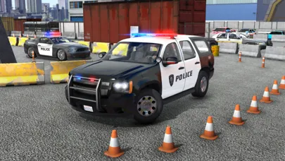 Police Car Parking Real Car 스크린샷