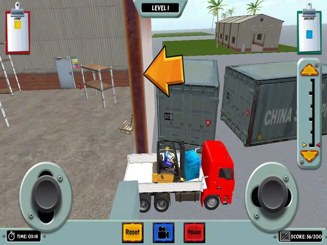 Forklift Simulator iPad  स्क्रीनशॉट