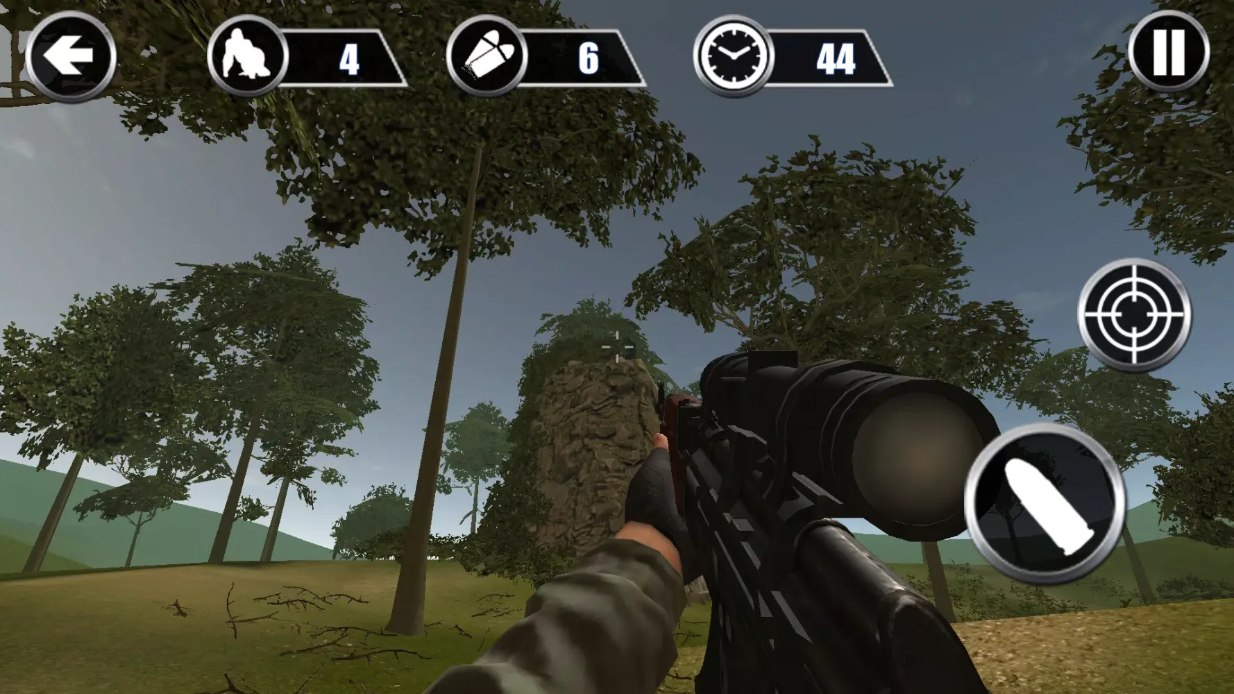 Captures d'écran de Gorilla Hunter: Hunting games