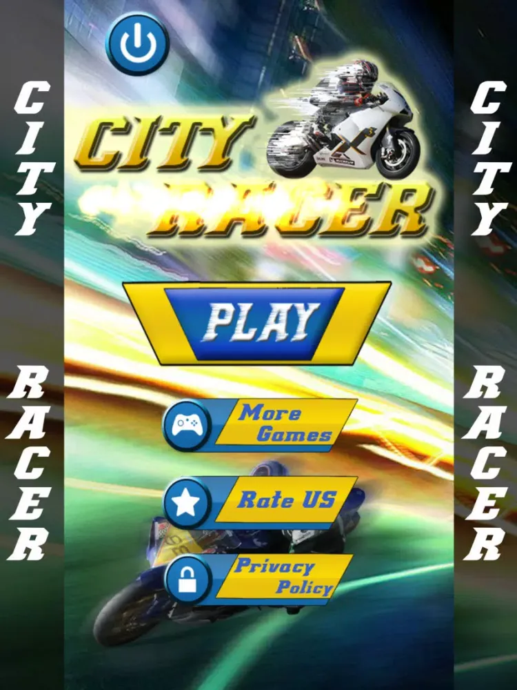 Capturas de pantalla de Highway Rider City Motor Racing 3D iPad 