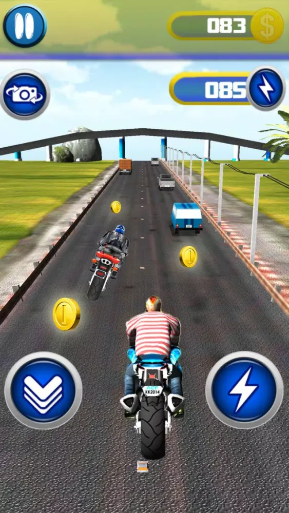 Capturas de pantalla de Highway Rider City Motor Racing 3D