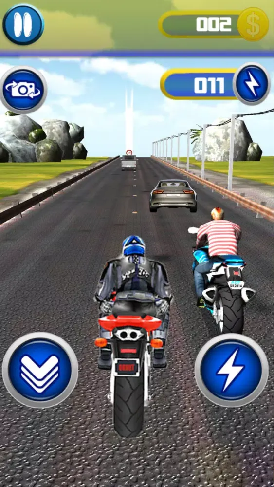 Capturas de pantalla de Highway Rider City Motor Racing 3D